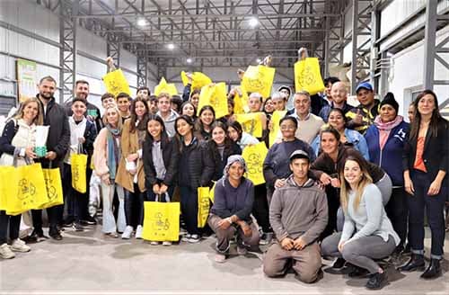 Estudiantes de Luján visitaron el Centro Verde en el Día Internacional del Reciclaje