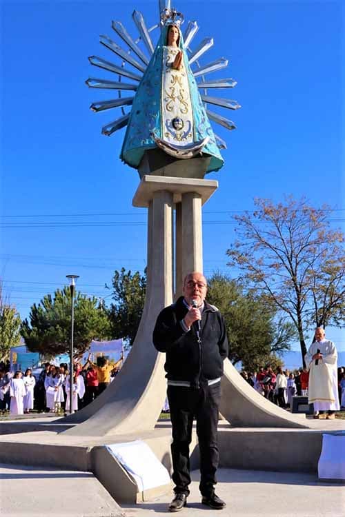 Más de 2 mil personas participaron de la Procesión de la Virgen de Luján