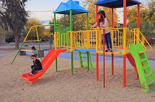 Luján puso en valor la Plaza del Barrio Los Alerces y el jueves 18 se inaugura