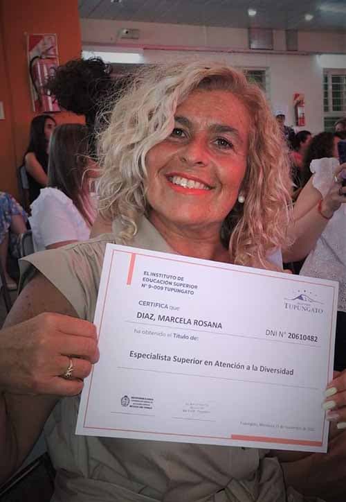 Marcela Díaz, concejal del Frente Elegí Lista 502 D