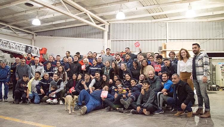 El 2 de junio es el día del Bombero Voluntario y en Lujan hubo festejo