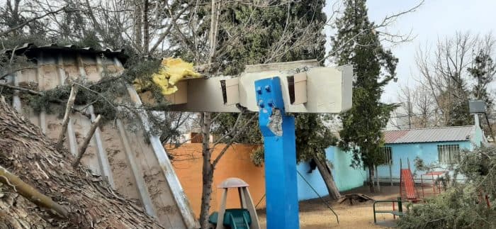 5 escuelas resultaron dañadas y 4 están en Luján