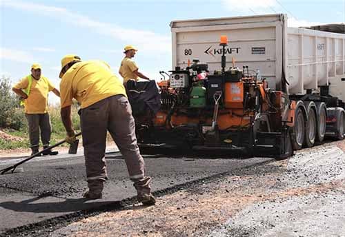 Inició la pavimentación de calle Vieytes