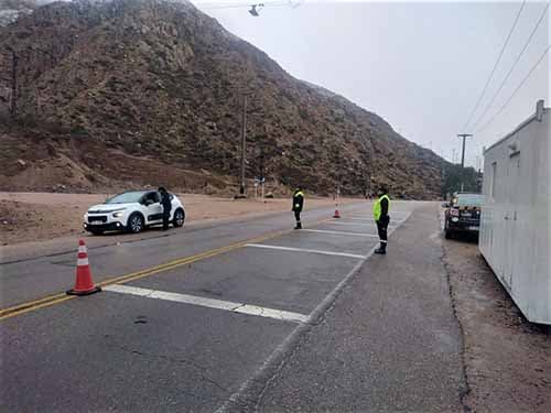 Un herido en accidente en Agua de las Avispas sobre Ruta 7