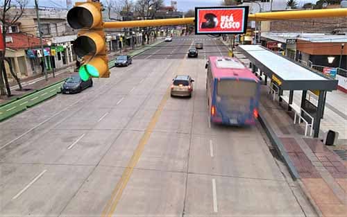 Buscan ampliar los estacionamientos de motos en Luján.