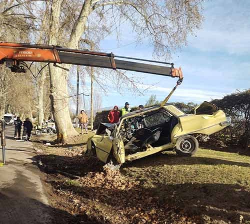Van 3: A una semana del doble accidente en calle Brandsen, se sumó otro