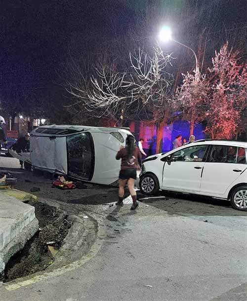 2 impactantes accidentes en Luján durante el sábado