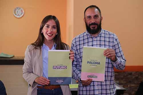 Paloma Scalco cerró su campaña firmando 15 propuestas de «Luján Futuro»