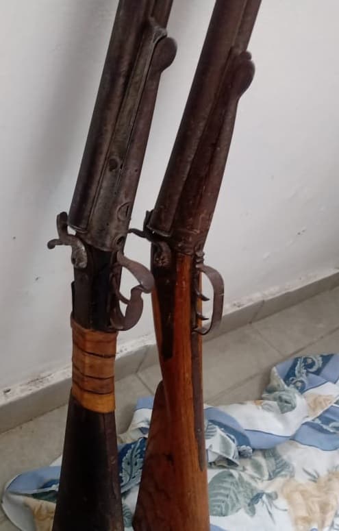 Se fugó con 2 armas antiguas de una vivienda en Luján.