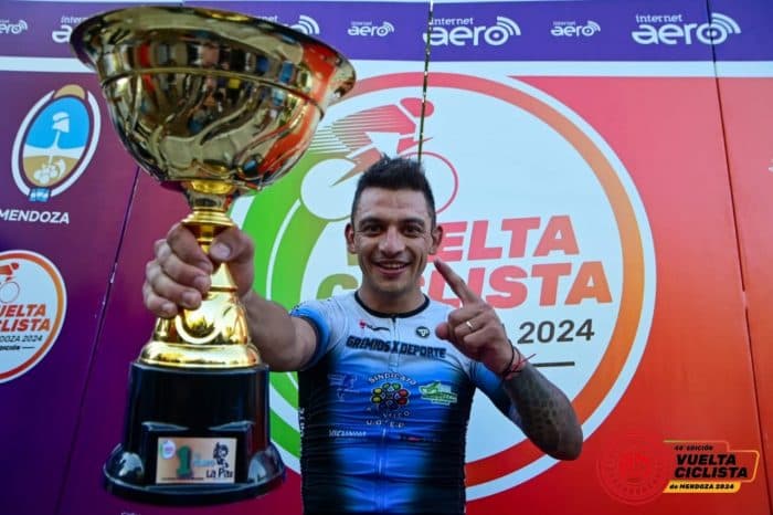Mauricio Páez logró la primera etapa de la Vuelta de Mendoza 2024