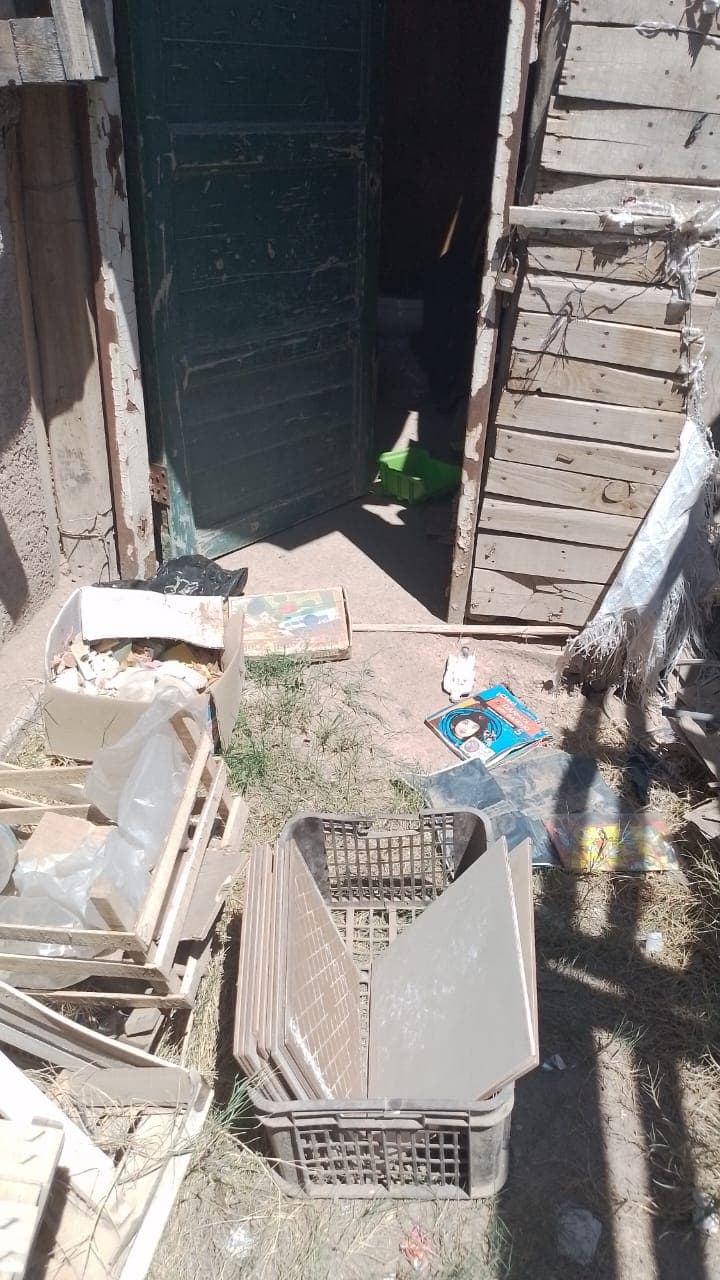 Merendero Los Pitufitos fue asaltado.