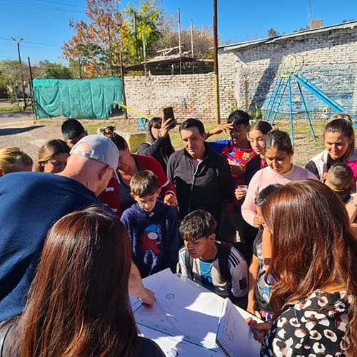 Agenda de encuentros en Luján: Hagamos Plaza.