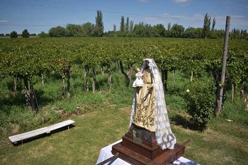 Sigue el recorrido de La Virgen de la Carrodilla.