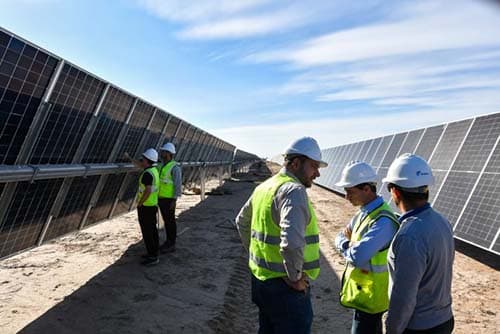 Parque Solar Anchoris: avances de obra.