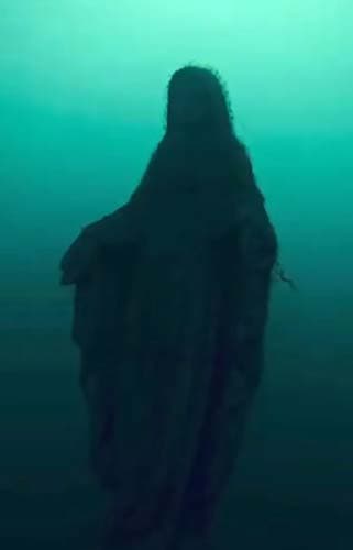 Misterio y devoción: la virgen bajo el dique Potrerillos.