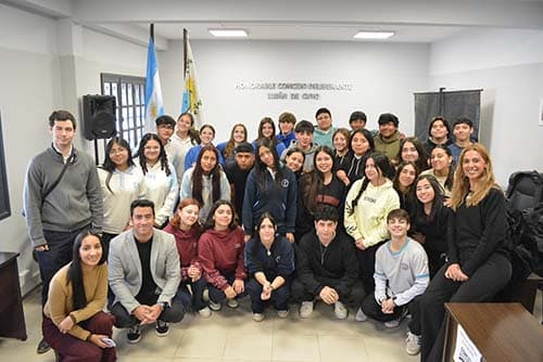 Concejo joven: estudiantes acercan propuestas al HCD .