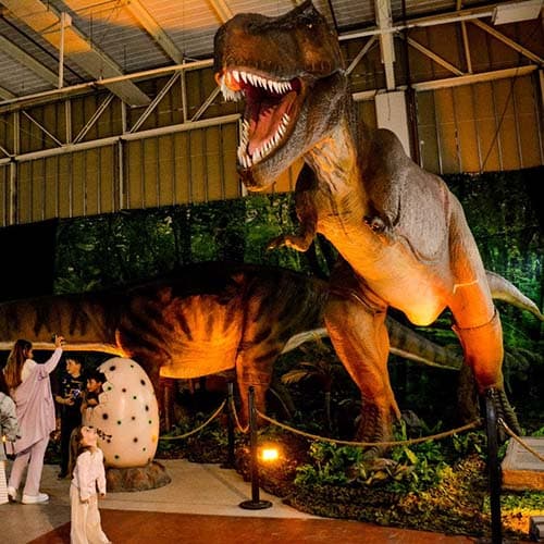 Viven Dinosaurios, la enorme muestra jurásica en Mendoza.