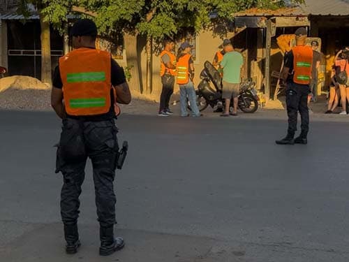 Controles policiales en Vistalba y Chacras