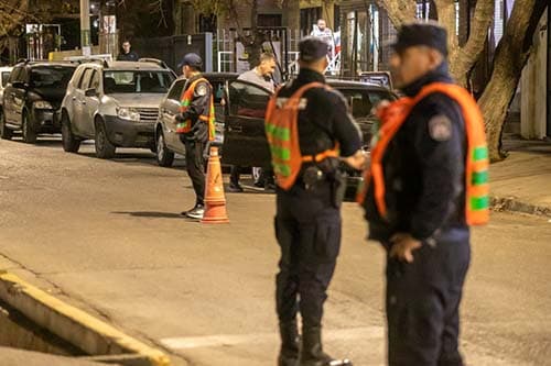 Siguen los controles en las calles de Luján
