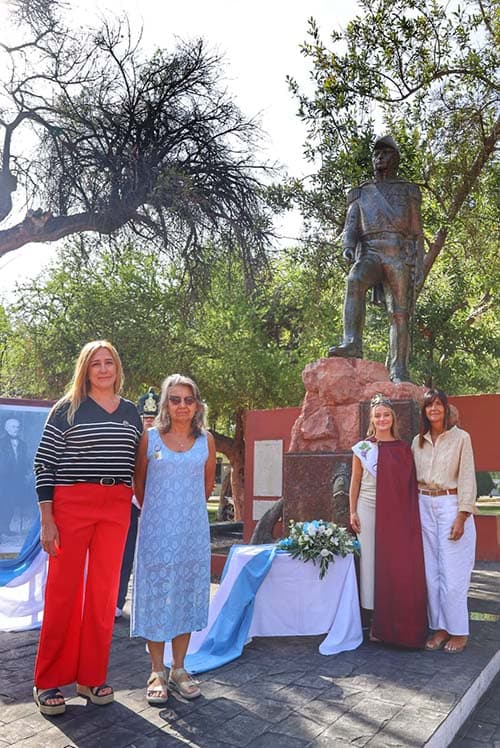 Luján conmemoró los 213 años del Combate de San Lorenzo