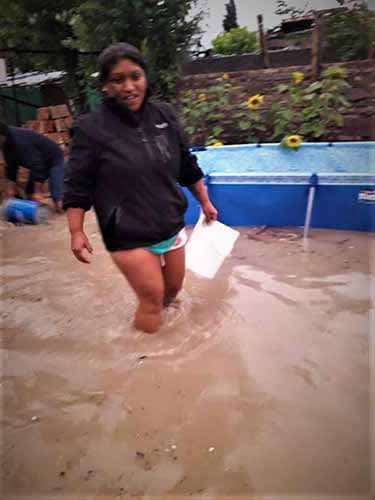 200 familias resultaron afectadas por las inundaciones en Ugarteche