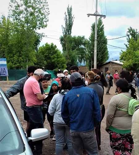 El concejal Lázaro visitó Perdriel