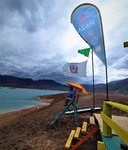 Ser guardavidas en Potrerillos
