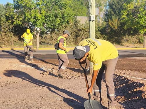Luján implementa obras viales con financiamiento vecinal