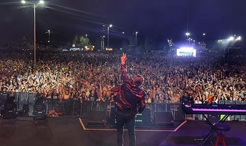 Miguel Mateos hizo vibrar el Parque Ferri