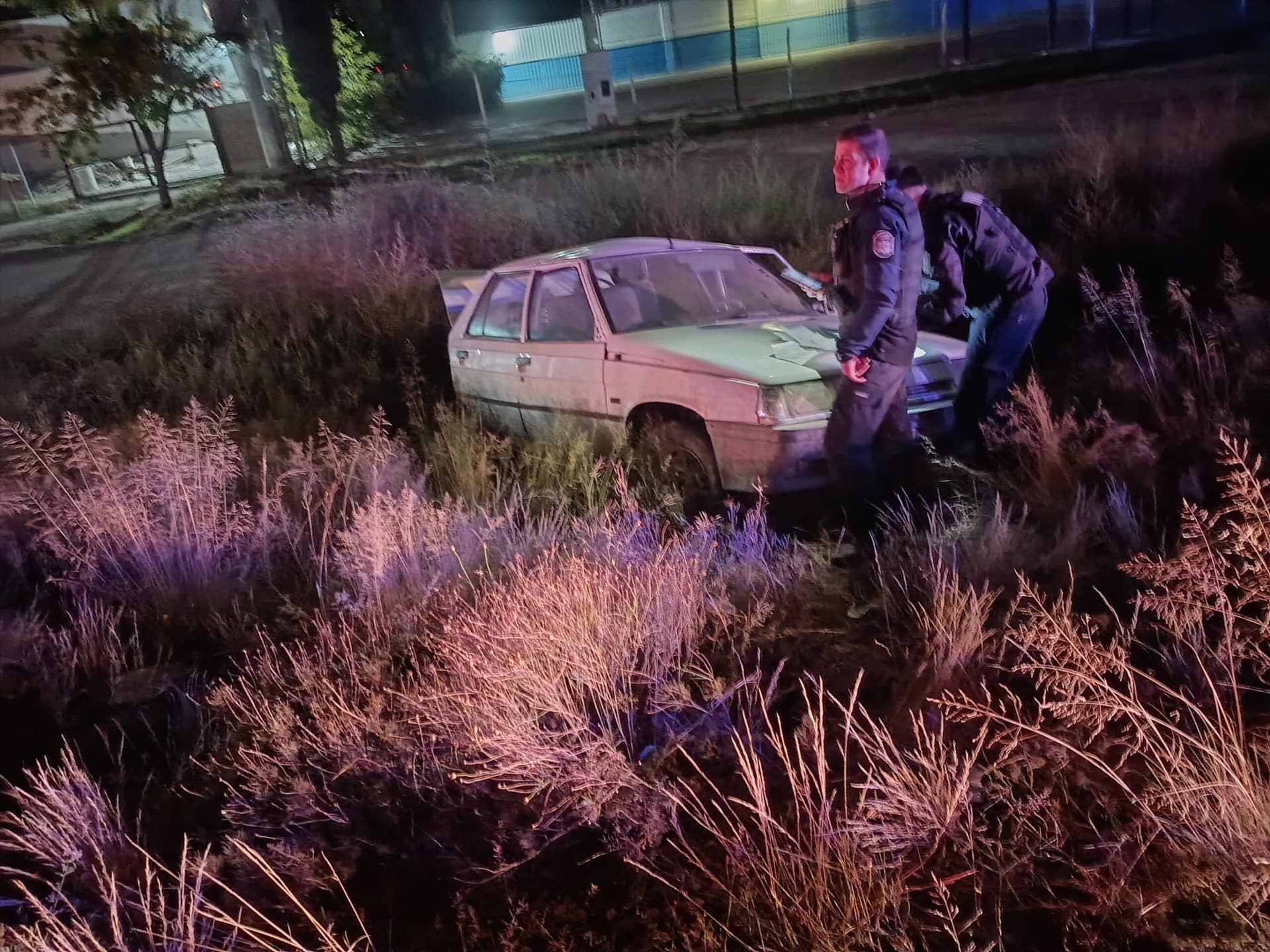 Choque y vuelco en el Acceso Sur y Olavarría